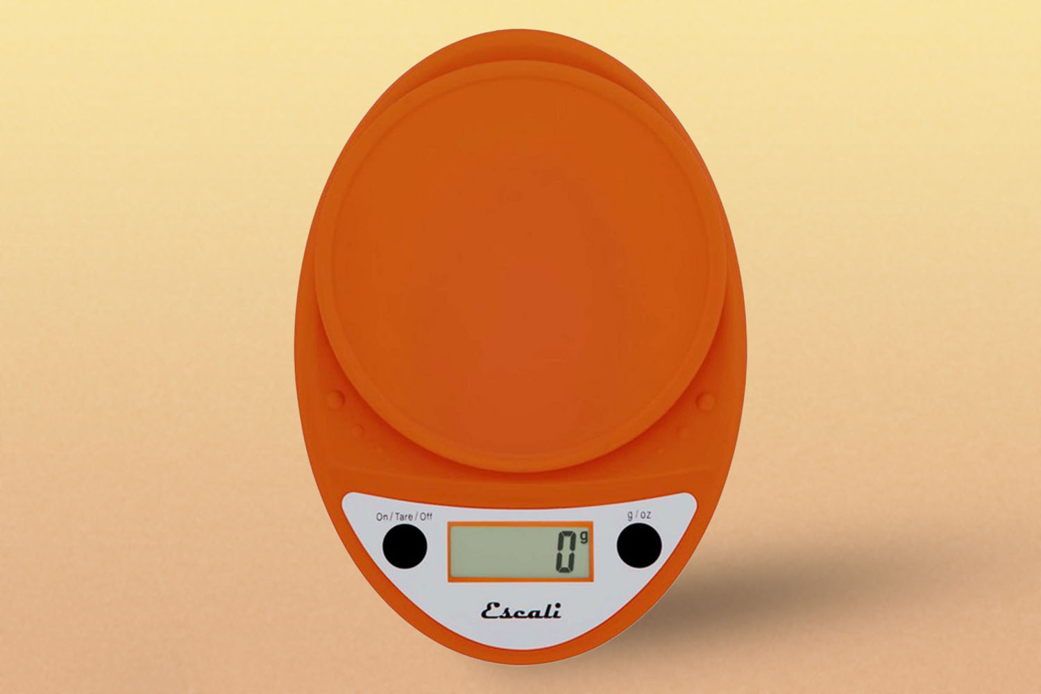 orange Escali Primo Digital Food Scale